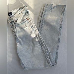 Gap jeans size 2 /26 high rise vintage slim jeans brand new with tags